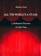 All the World's a Stage piano sheet music cover